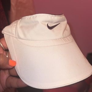 Nike white womens visor